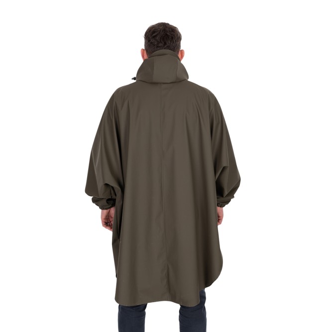 Fox Khaki Poncho - One Size