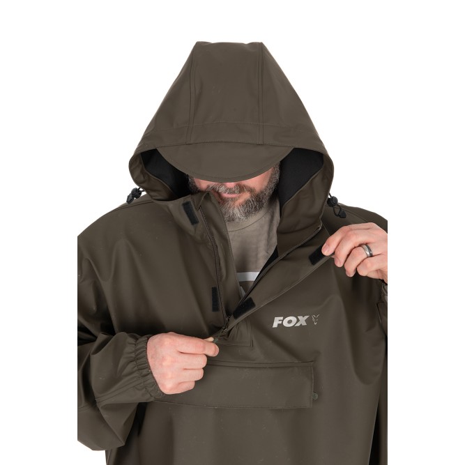 Fox Khaki Poncho - One Size