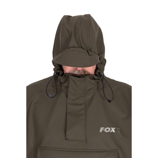 Fox Khaki Poncho - One Size