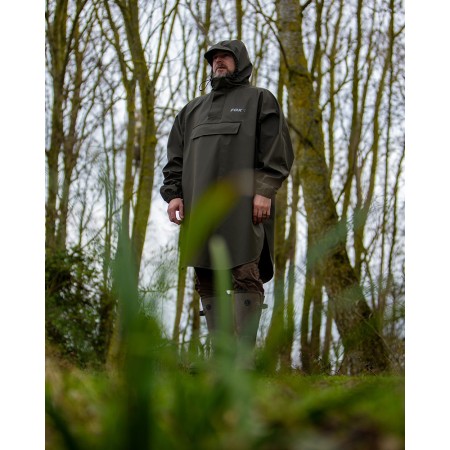 Fox Khaki Poncho - One Size