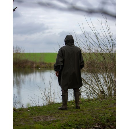 Fox Khaki Poncho - One Size