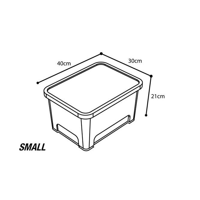 Nash Tackle Bank Life Stacker Storage Box