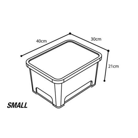 Nash Tackle Bank Life Stacker Storage Box