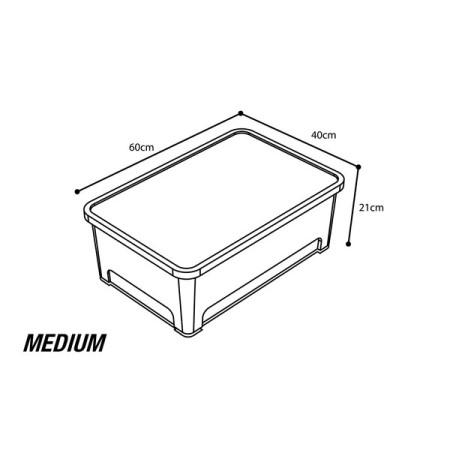 Nash Tackle Bank Life Stacker Storage Box