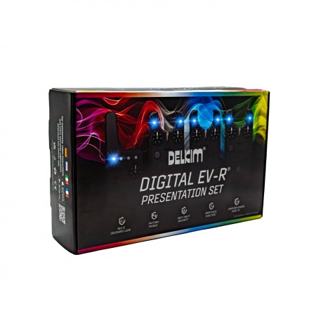 Delkim Ev-R Presentation Set Multi Colour 2 Rod Set