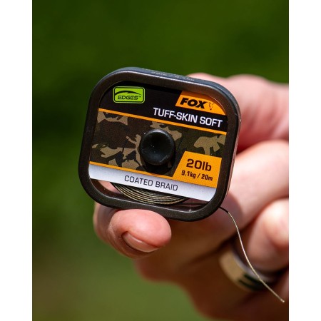 Fox Edges Tuff-Skin Soft Coated Braid
