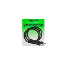 Korda Essential Lead Clip Action Pack
