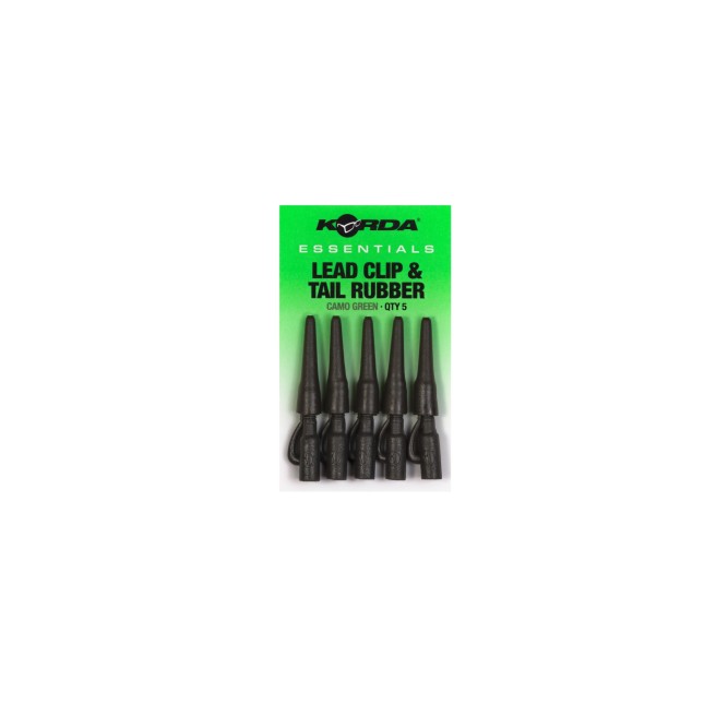 Korda Essential Lead Clip & Tail Rubbers