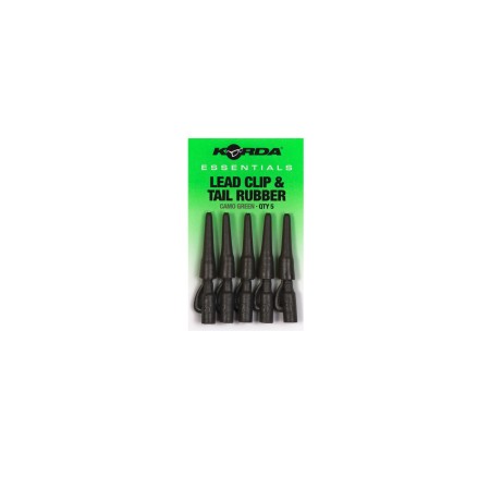 Korda Essential Lead Clip & Tail Rubbers