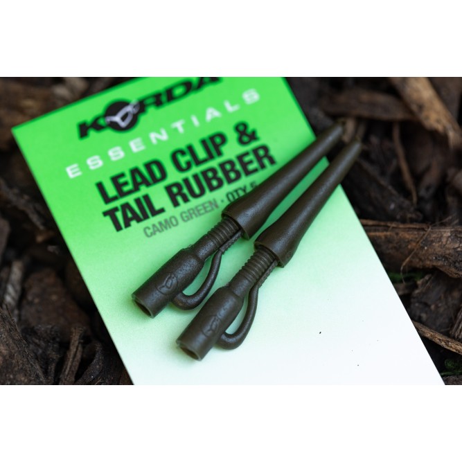 Korda Essential Lead Clip & Tail Rubbers